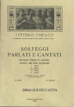 SOLFEGGI PARLATI E CANTATI  ( II CORSO )